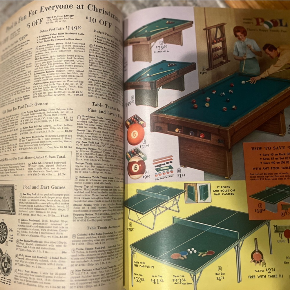 Vintage 1962 Montgomery Ward Christmas Catalog - Picture 4 of 9